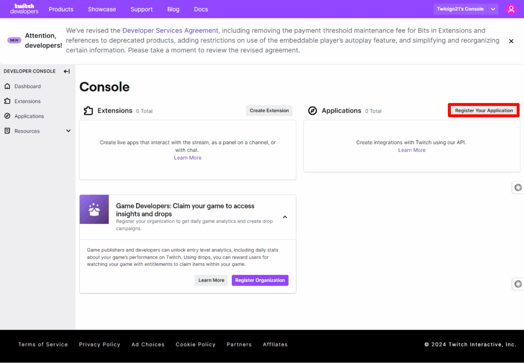 Step 2 Connect Twitch with MultiSync