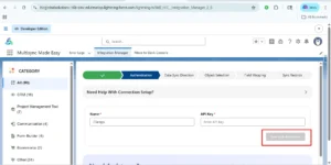 API Key and click on Save & Authenticate
