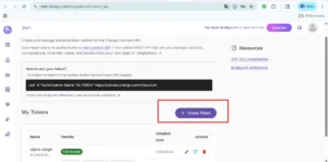 Create token