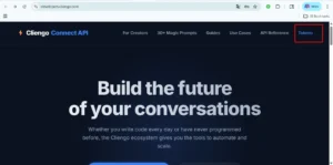 cliengo click on the Tokens