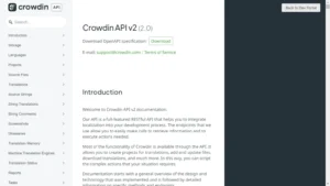 Crowdin documentation here