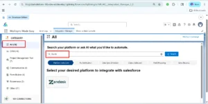 Search Zendesk