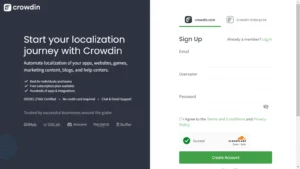 Sign in to your Crowdin account