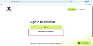 sign in to your Zendesk account
