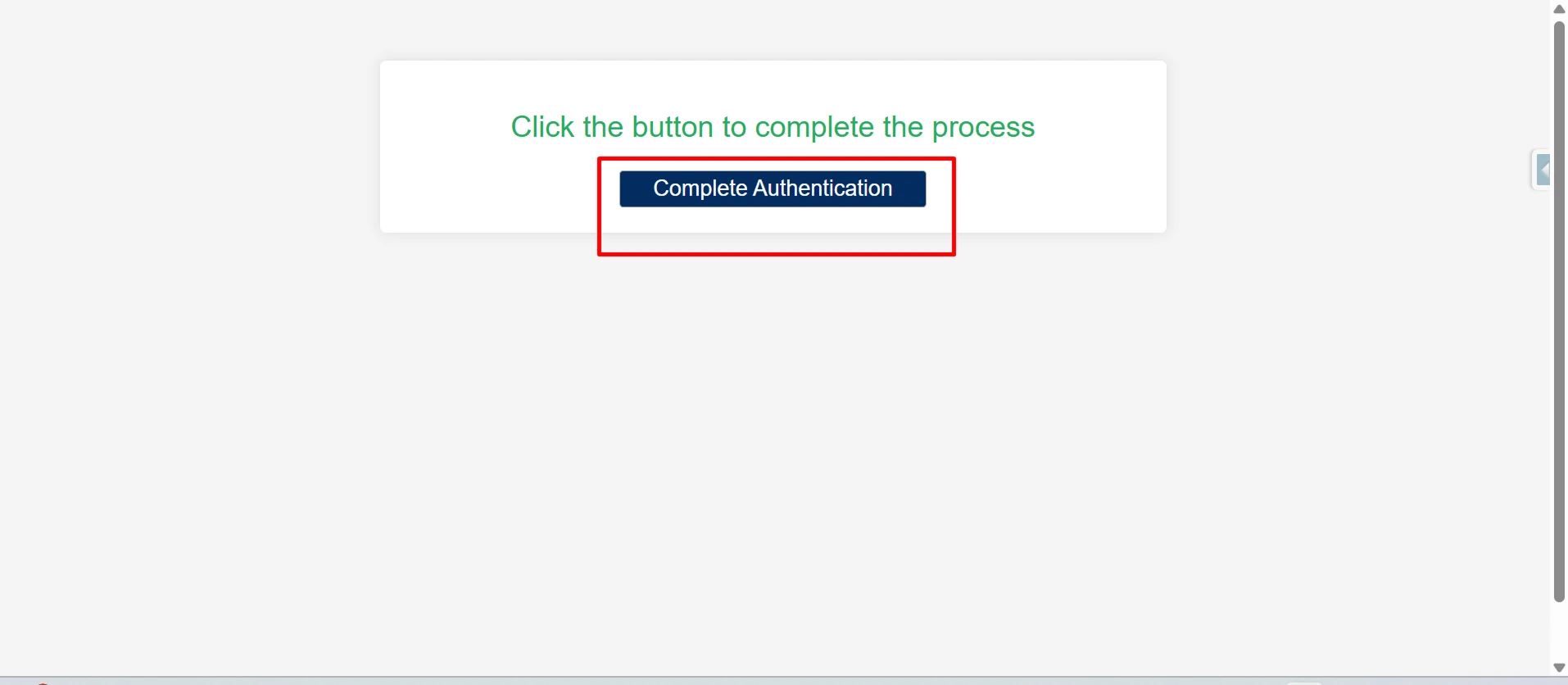 Complete Authentication